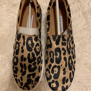 Steve Madden Leopard Print Sneakers BNIB